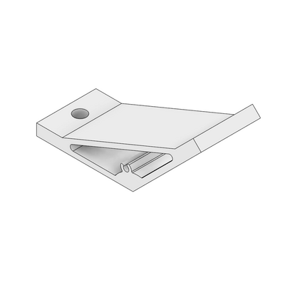 MODULAR SOLUTIONS ANGLE BRACKET 45MM WIDE 135 DEGREES WITH STAINLESS STEEL HARDWARE